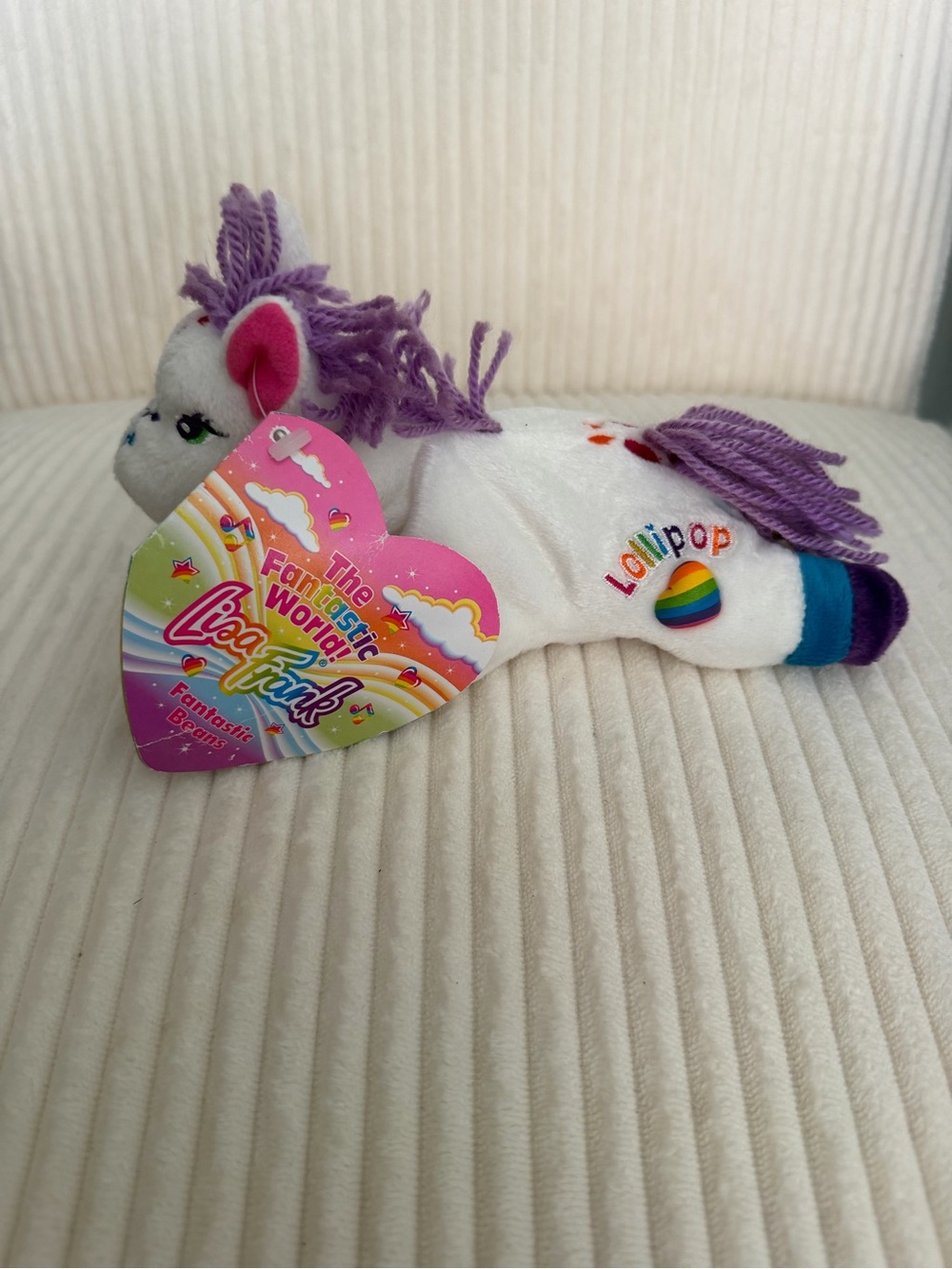 Vintage Lisa Frank Fantastic Beans “Lollipop” NWT